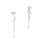 2 PZ GAMBE PER LAVABO CONSOLLE WASHINGTON- RAK- pezzi 1