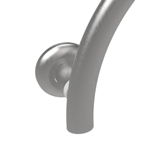 Maniglione goman per disabili ed anziani vasca mezzaluna tondo satinato