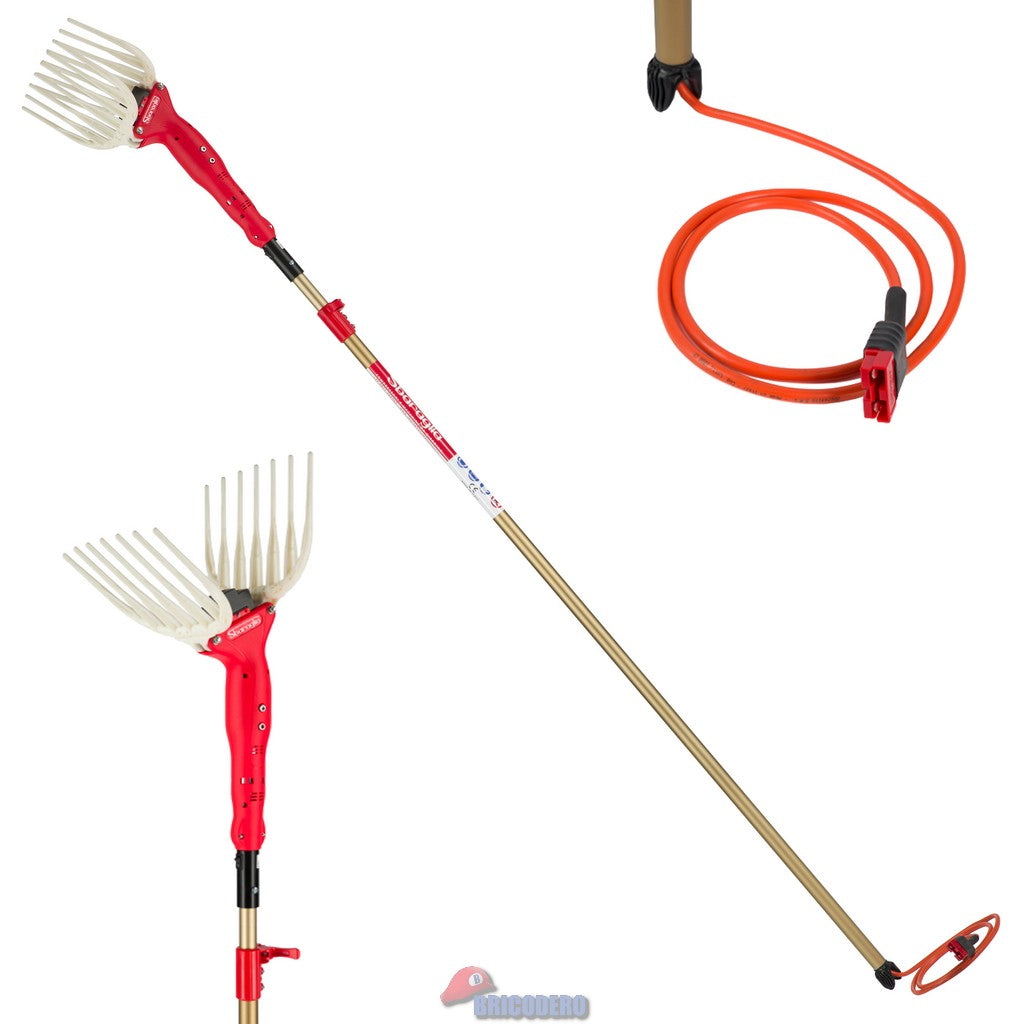 Raccogliolive RACCOGLI OLIVE ABBACCHIATORE A BATTERIA SBARAGLIA Mod. SHAKER 1200