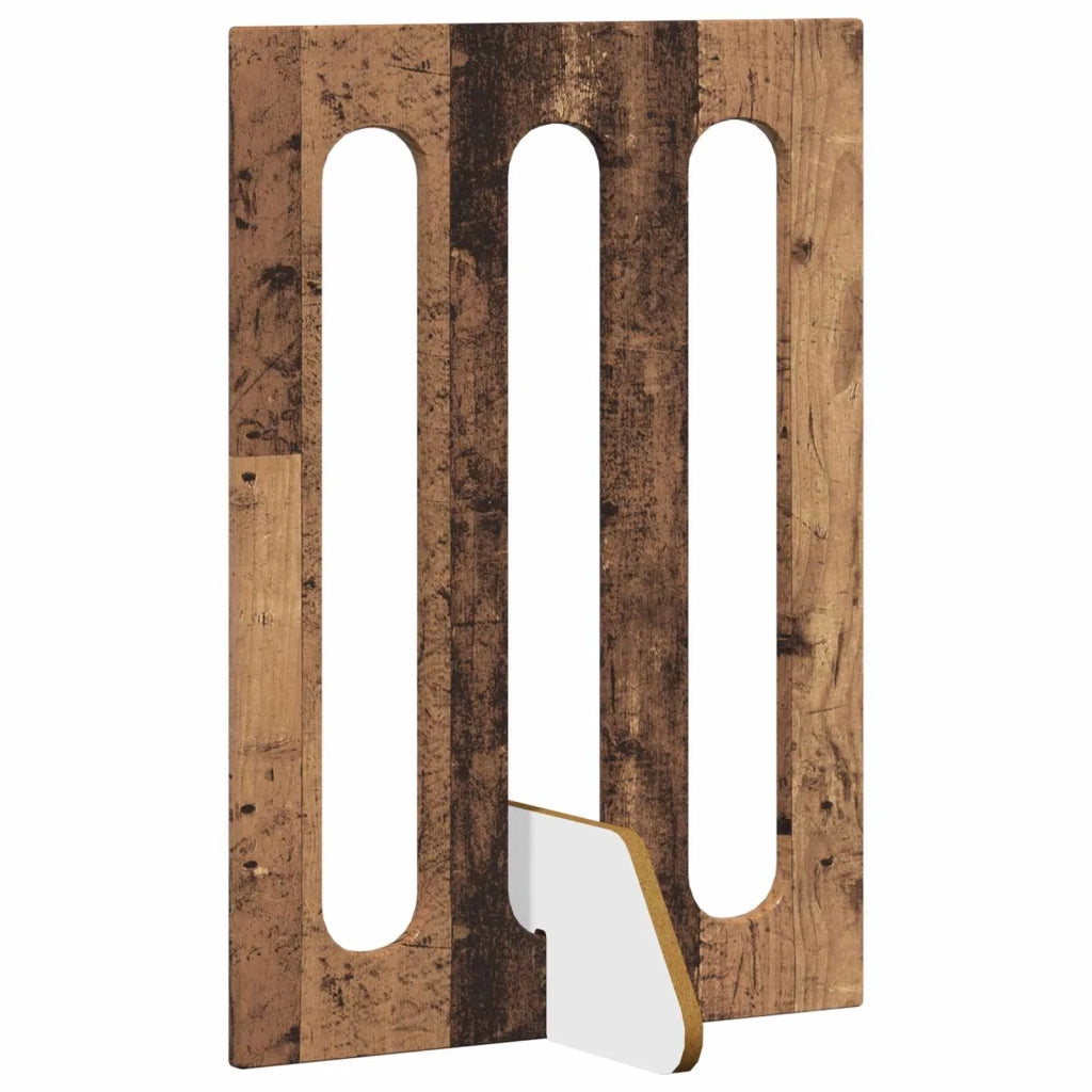 Recinto pieghevole per animali 2 pz Legno di quercia CFW7928145