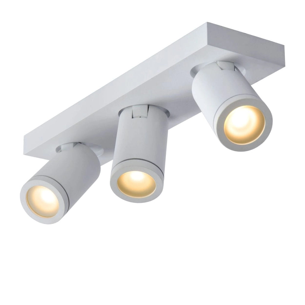Lucide Taylor plafoniera LED 3xGU10 bianca 2200-3000K