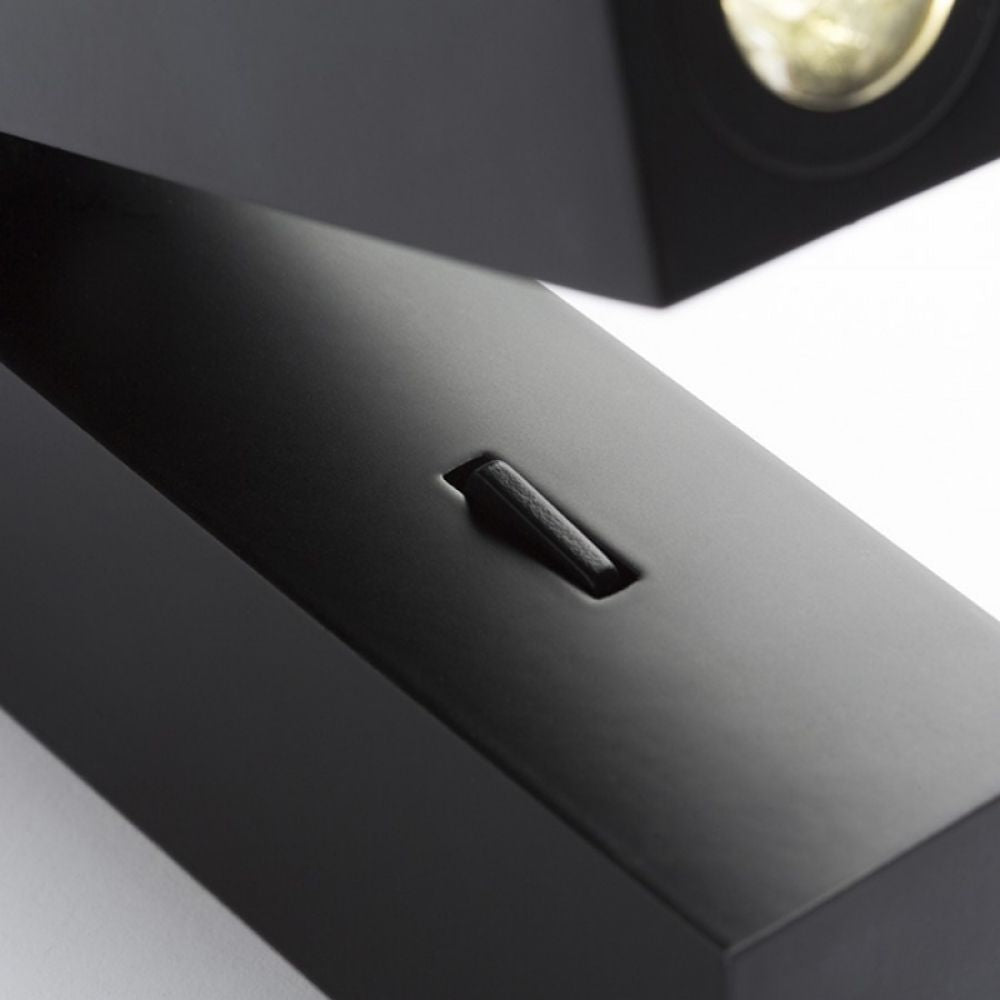 Faretto FADO I da parete nero 230V LED 3W 45° 4000K