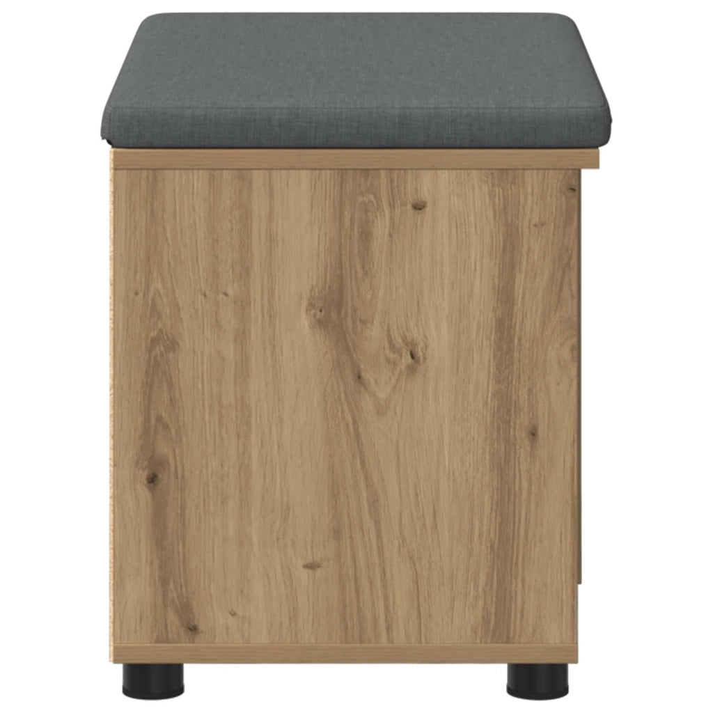 Panca per scarpe con cuscino Rovere Artigianale 60 x 38 x 46 cm 906121