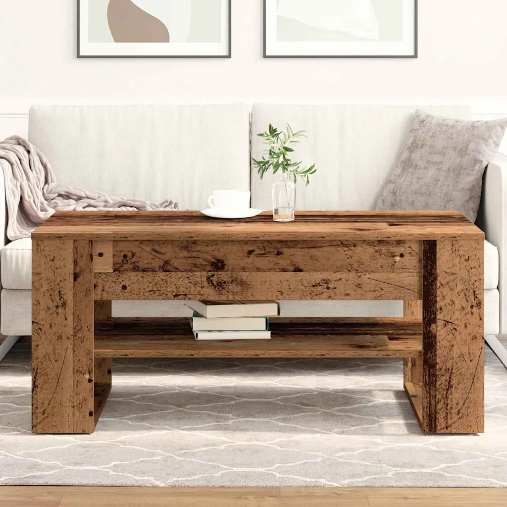 Tavolino da salotto Legno vecchio 102 x 55 x 45 cm 862727