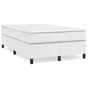 Giroletto a Molle con Materasso Bianco 120x190 cm in Similpelle 3269698