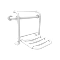 Sedile ribaltabile asportabile inox in nylon con doghe