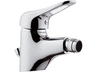 Rubinetto bidet con aeratore direzionabile e scarico in plastica remer - serie kiss