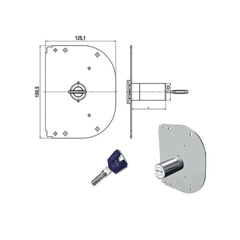 Cilindro Pompa Mm 60 D 29 K55 Cr