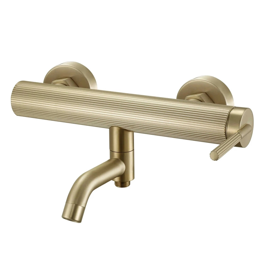 Rubinetto Da Vasca Rea Argon Brush Gold