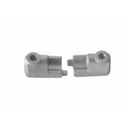 COPPIA SEMI-STAFFE PER ATTACCO ATTUATORI SERIE KIMO GRIGIO NEKOS 4010085 NUOVO