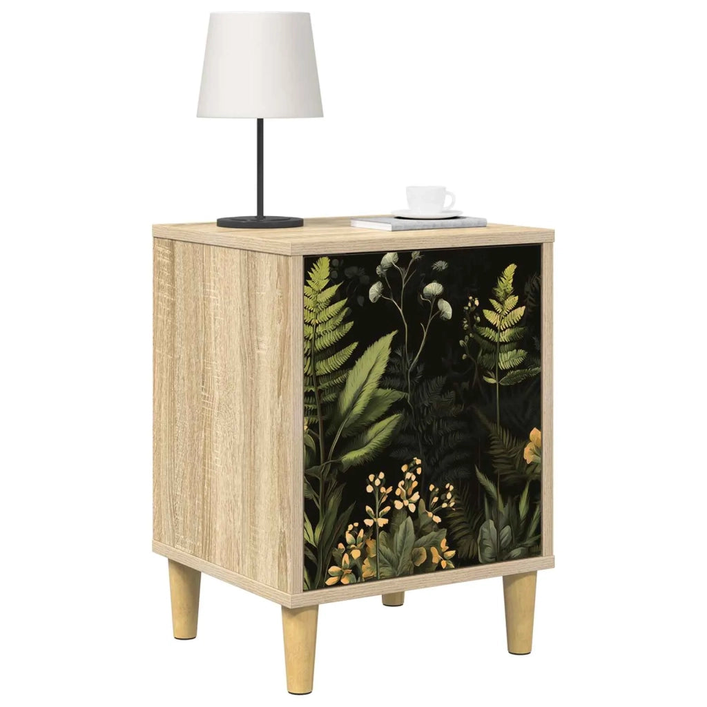 Armadio da Notte RHENEN Rovere Sonoma 36 x 33 x 50 cm 8007189