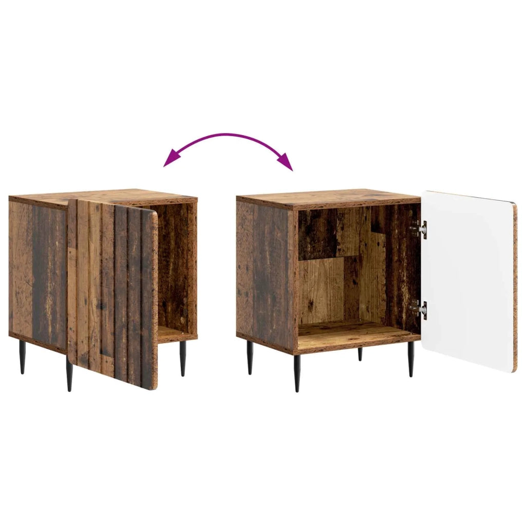 Armadio da Notte Legno antico 43 x 34,5 x 52 cm 894351