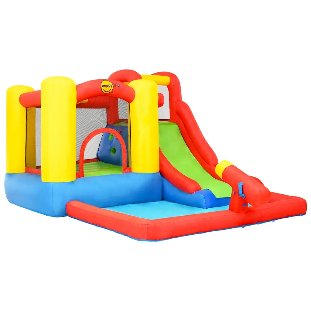 Happy Hop Gonfiabile con Scivolo e Piscina 350x280x190 cm PVC 92200