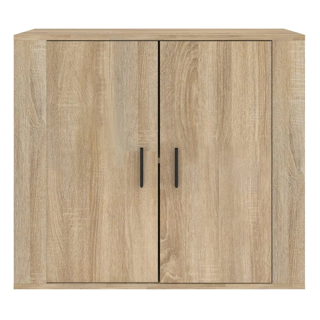Buffet credenza cassettiera armadio mobile contenitore organizer cucina soggiorno Sonoma 80 x 33 x 70 cm legno ingegnerizzato beige 02_0031718