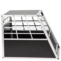 Gabbia box mobile per trasporto cani in alluminio singola 08_0000510