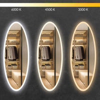 Specchio Led 50x120cm Wwa