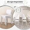 Carrello da Cucina con 10 Ganci Rimovibili, Scaffale per Pasticceria con 3 Livelli, Scaffale con Struttura di Metallo con Ruote Bloccabili per Bar Ristorante Hotel, 60 x 40 x 73,5 cm (Beige)