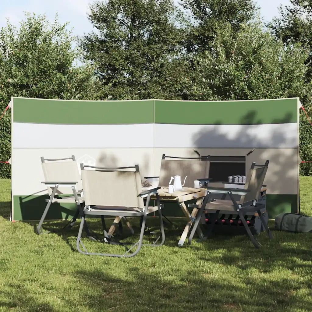 Frangivento da Campeggio Verde 340x130 cm Impermeabile CFW3611866