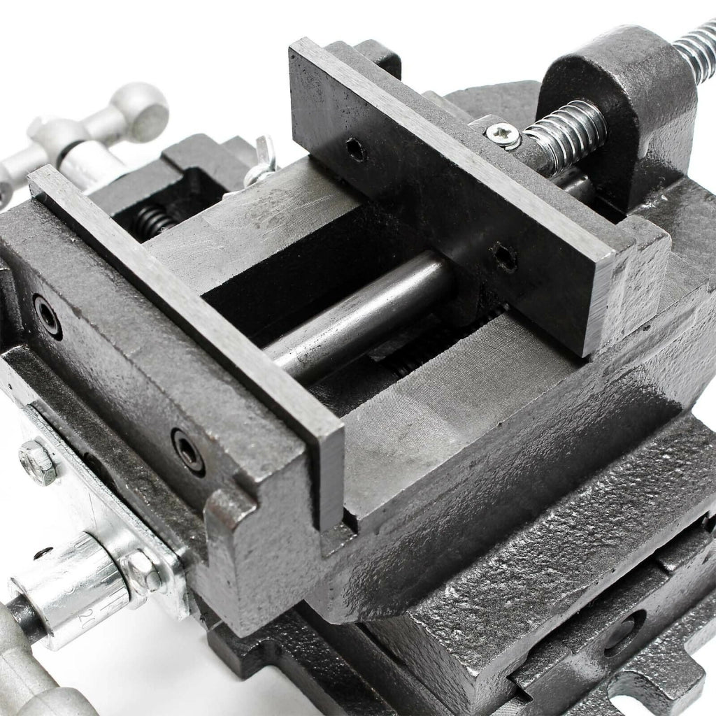 Morsa per fresatura a 2 assi 75 mm trapano per maschiatura tavola trasversale macchina da banco 16_0000316