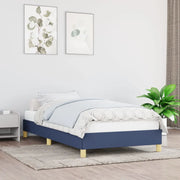 Giroletto senza Materasso Blu 90x200 cm in Tessuto 346792