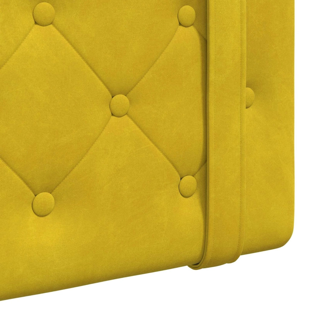 Testiera | Testata sospesa Giallo Velluto
