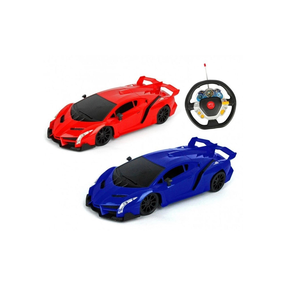 Trade Shop - Macchina Radiocomandata Furious Telecomando Con 5 Funzioni Scala 1:16 -