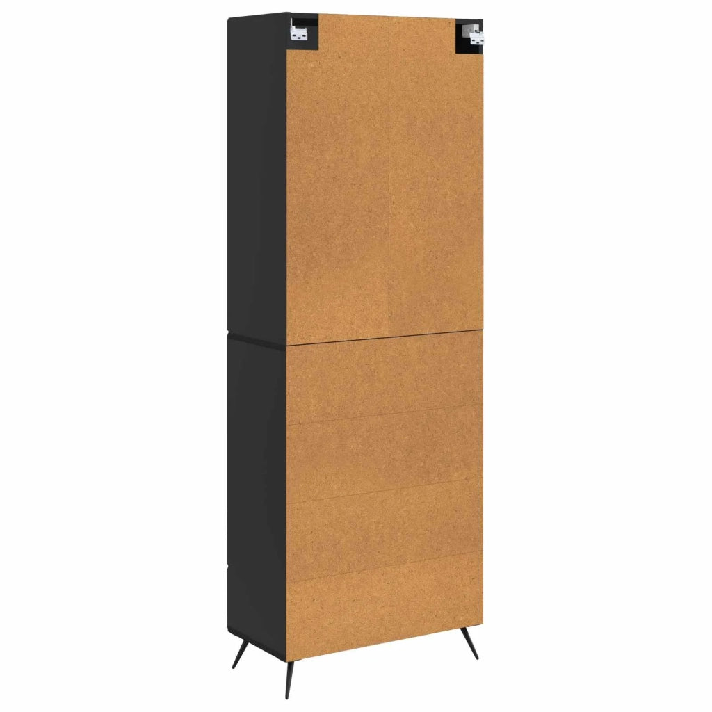 Set di armadi 2 pcs Nero Legno ingegnerizzato 3416854