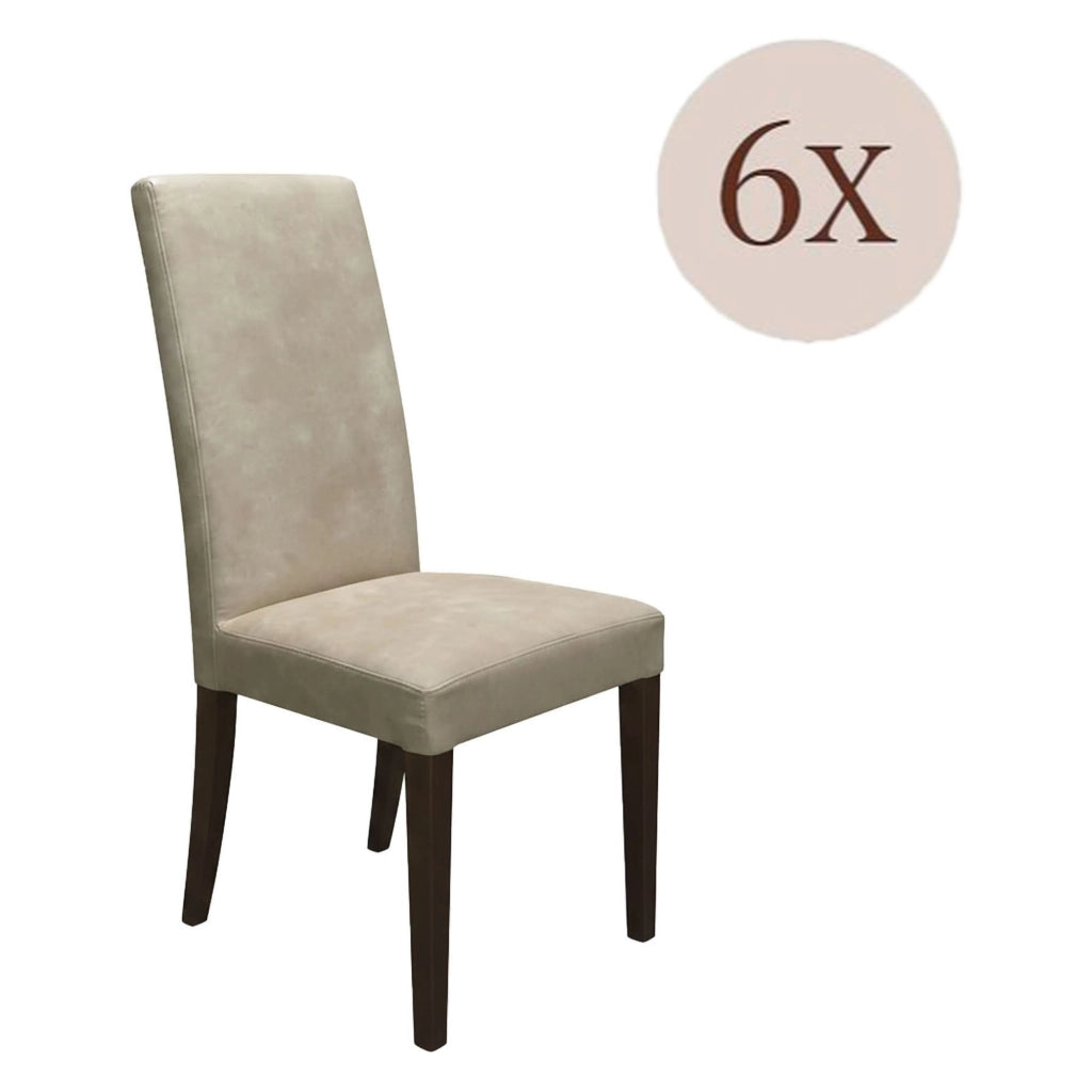 Ferraris, set di Sedie 6 Sedie, Beige