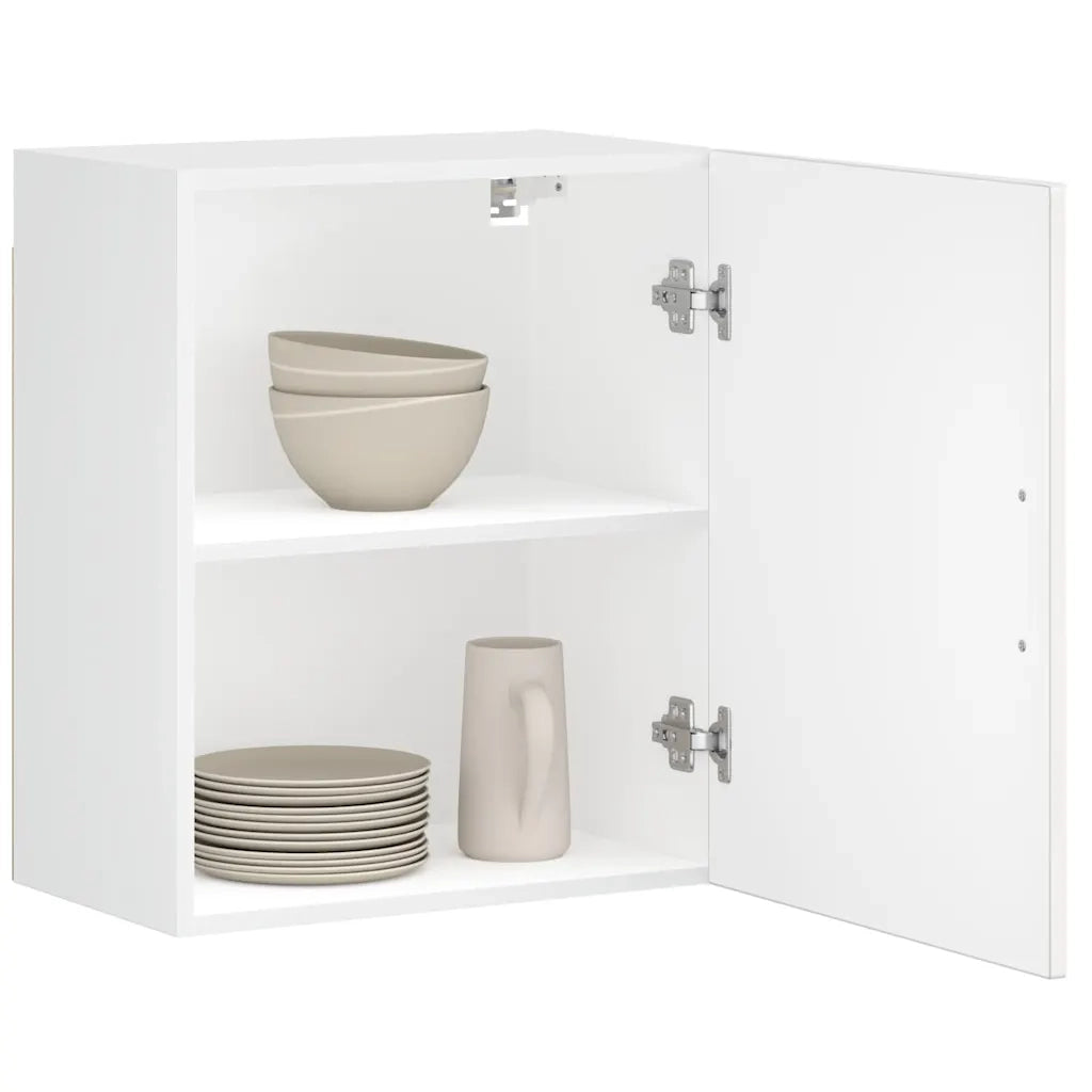 Pensile da Cucina Porto Bianco Lucido in Legno Multistrato 854041