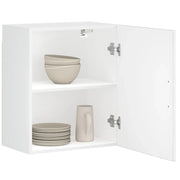 Pensile da Cucina Porto Bianco Lucido in Legno Multistrato 854041