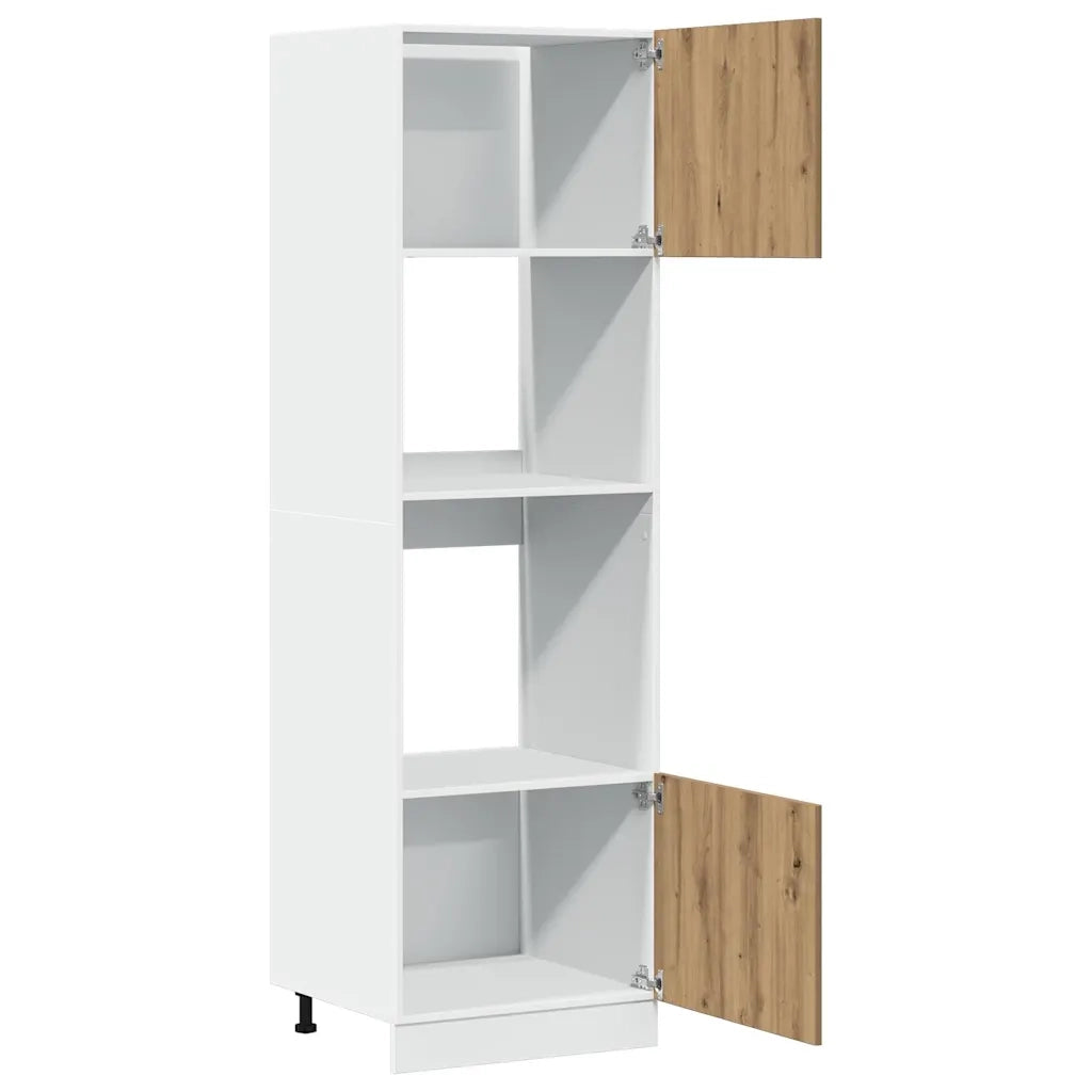 Mobile Microonde Â“LyonÂ” Rovere Artigianale 60x57x207 cm