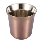 Tazza a Doppio Strato 85 ml - Acciaio Inossidabile - Sostenibile - Campeggio - Tè - Bevande Sicure
