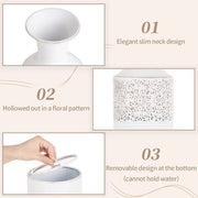 Set di Tre Vasi da Terra in Metallo Alto - 83/68/55cm 

Specifica:

- Dimensioni: 83/68/55cm 
- Materiale: Metallo
