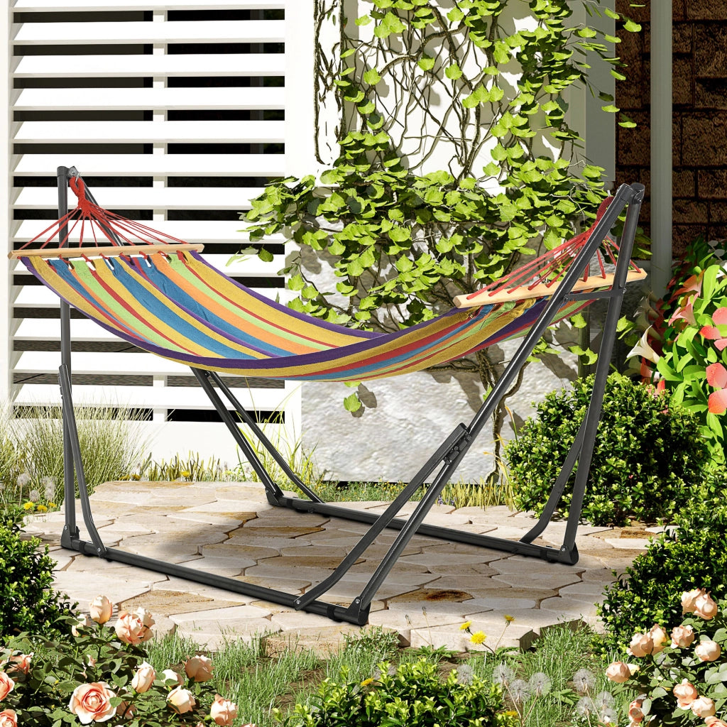 Amaca da giardino pieghevole ¨C zephmum ¨C grigio metallo 1 posto 120 kg