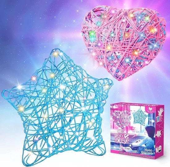 Set di artigianato 3D per bambine dai 8 ai 11 anni, regalo di compleanno per ragazze 8 9 10 11 anni, set di attività creativa per bambine 8 9 10 anni.