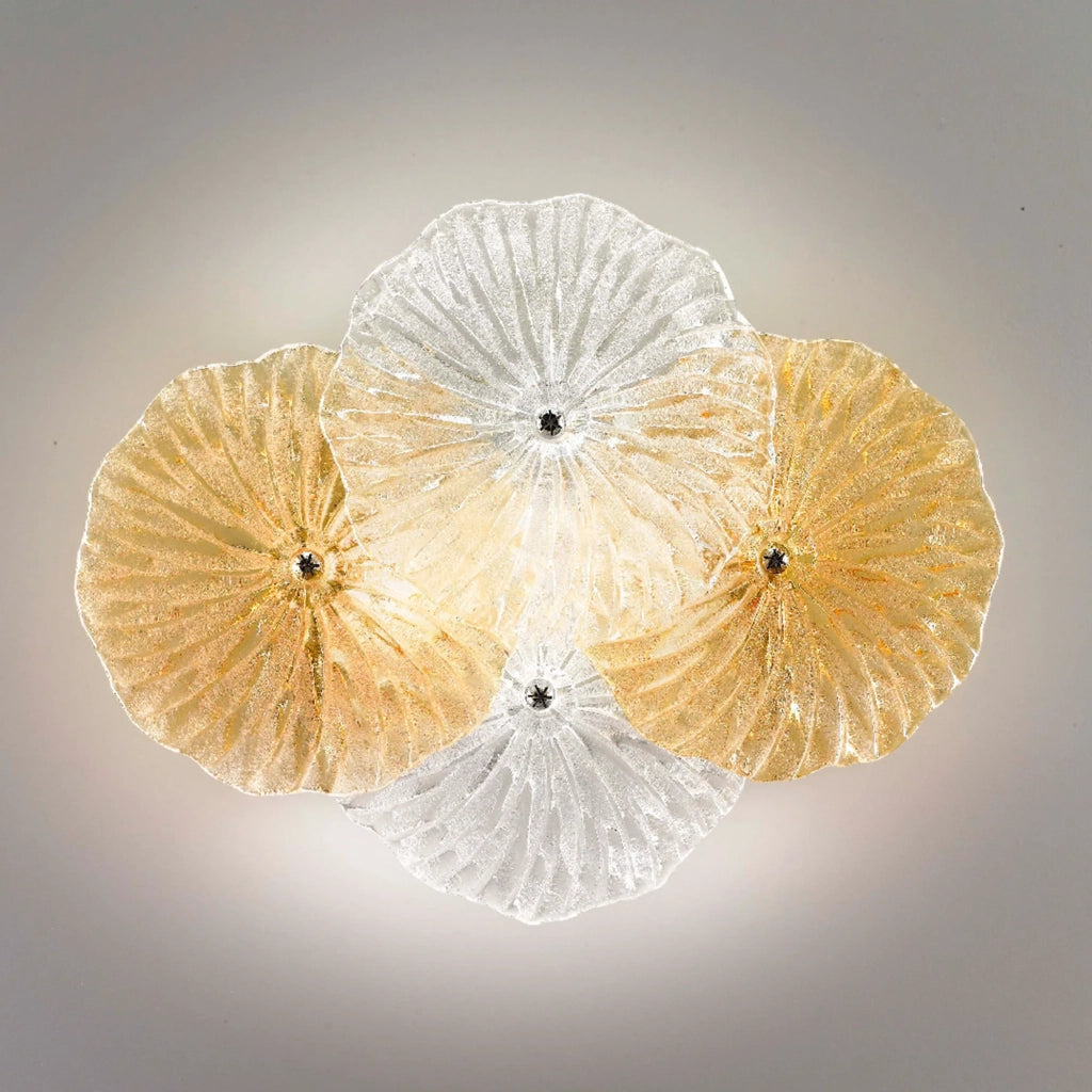 Mariposa par/soff.260x160x115mm.blco op. 2x6w led 2x550lm. dim.triac-base s/vetri
