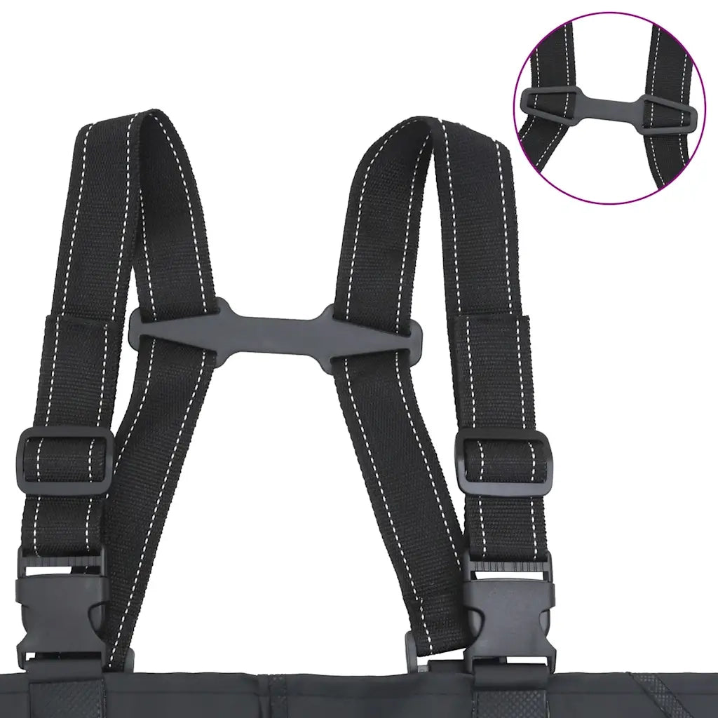 Wader con Stivali e Cintura Nero Taglia 41 CFW7378960