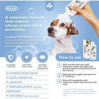 ICF Dog & Cat Leniderm Shampoo 250ml