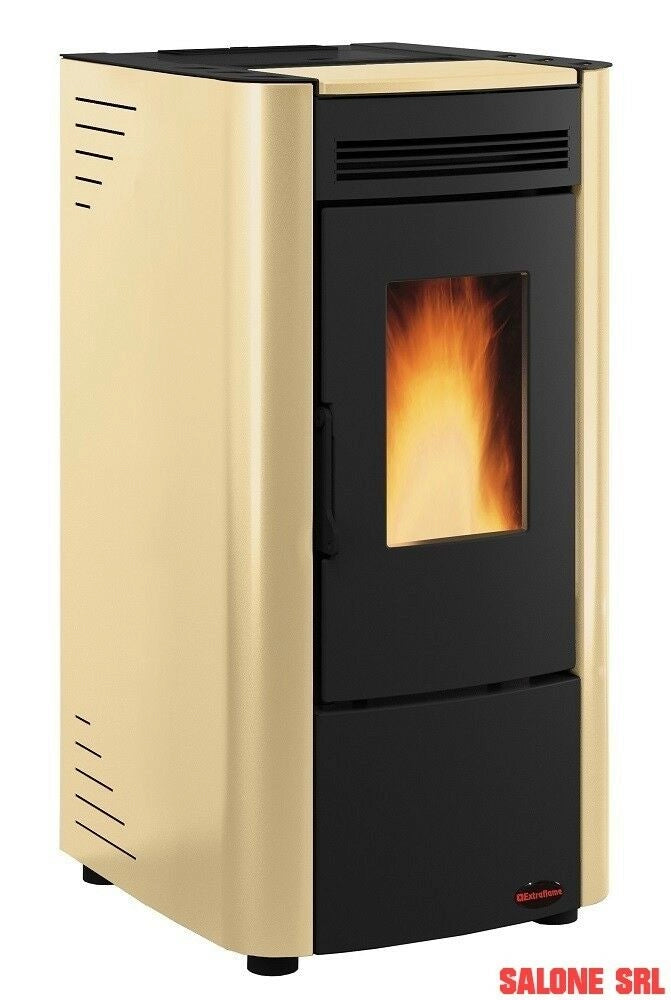 STUFA PELLET NORDICA KETTY EVO 2.0 7 KW ACCIAIO PERGAMENA