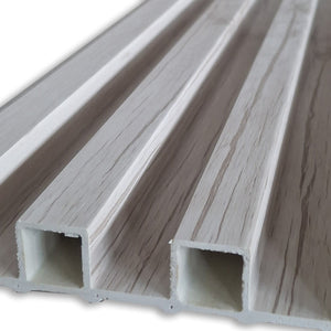 Icewood - Pannello effetto legno doghettato in WPC alta densità KIT DA 4.8 MQ