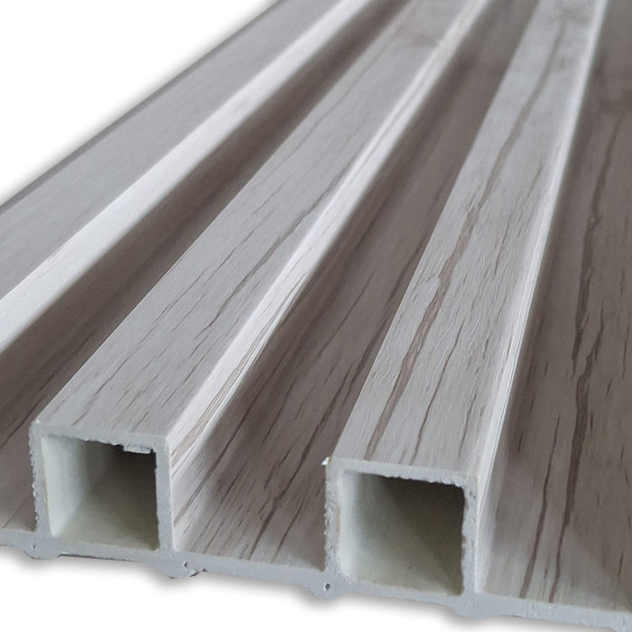 Icewood - Pannello effetto legno doghettato in WPC alta densità KIT DA 4.8 MQ