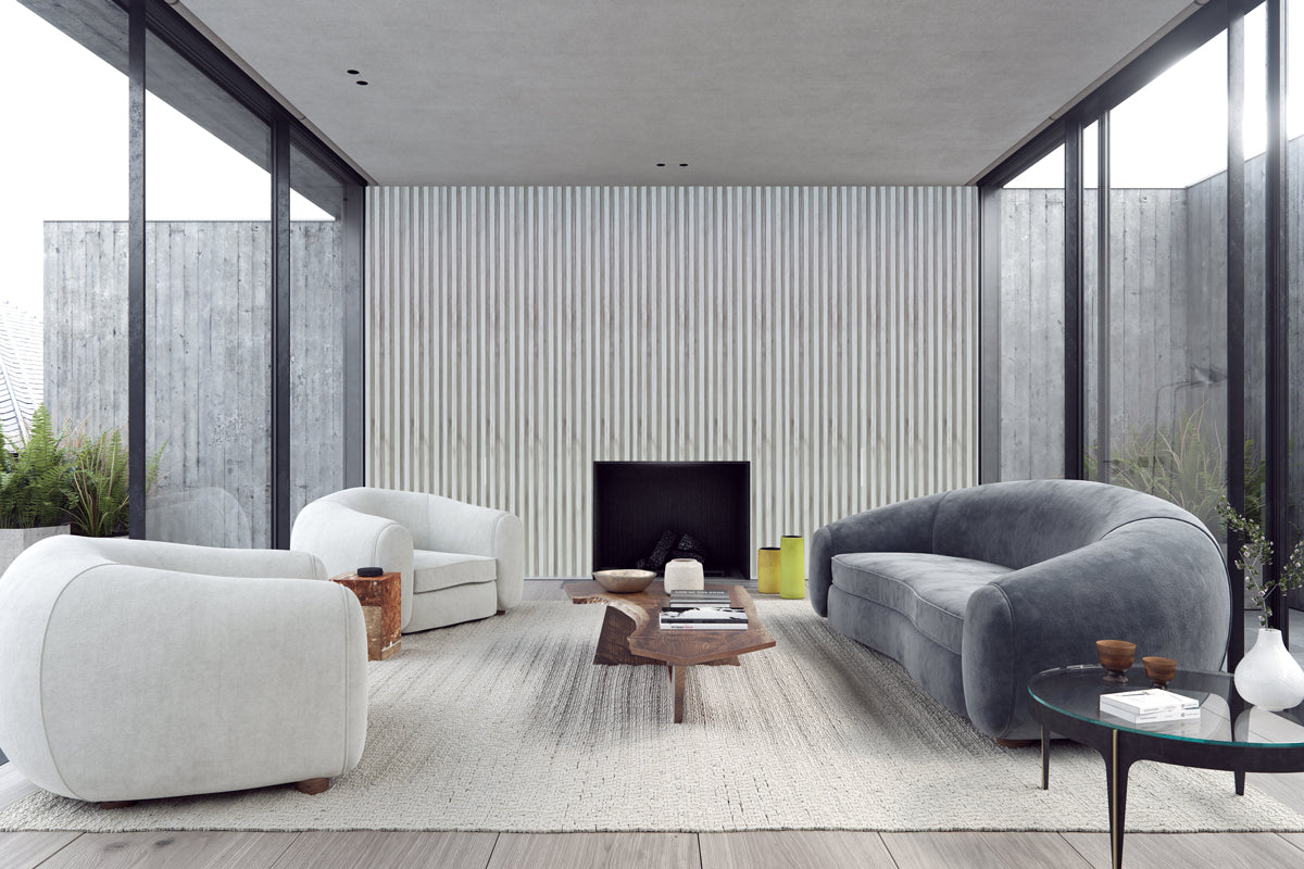 Icewood - Pannello effetto legno doghettato in WPC alta densità KIT DA 4.8 MQ