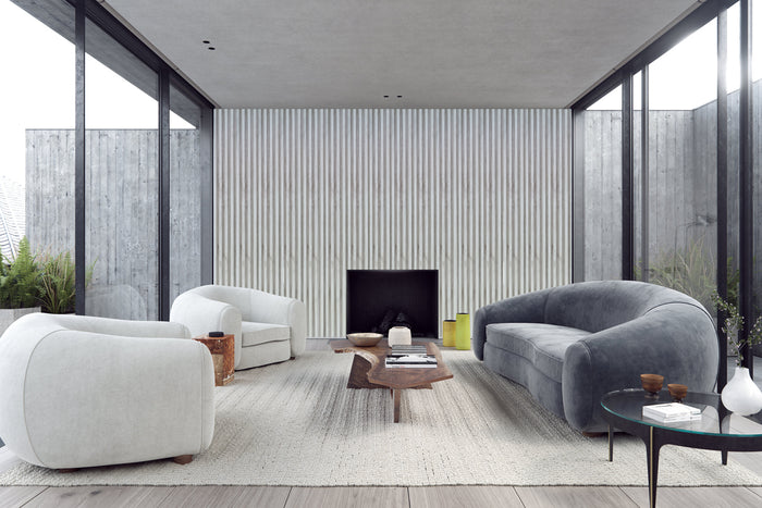 Icewood - Pannello effetto legno doghettato in WPC alta densità KIT DA 4.8 MQ