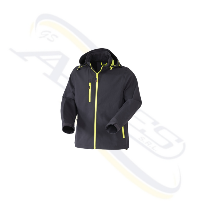 GIUBBOTTO SOFTSHELL R BOOST ANTRACITE Taglia: M