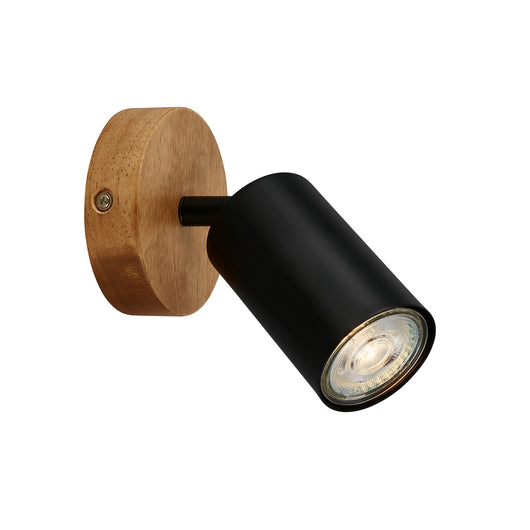 Spot Vintage Kullig Metallo Nero 1 Luce Gu10