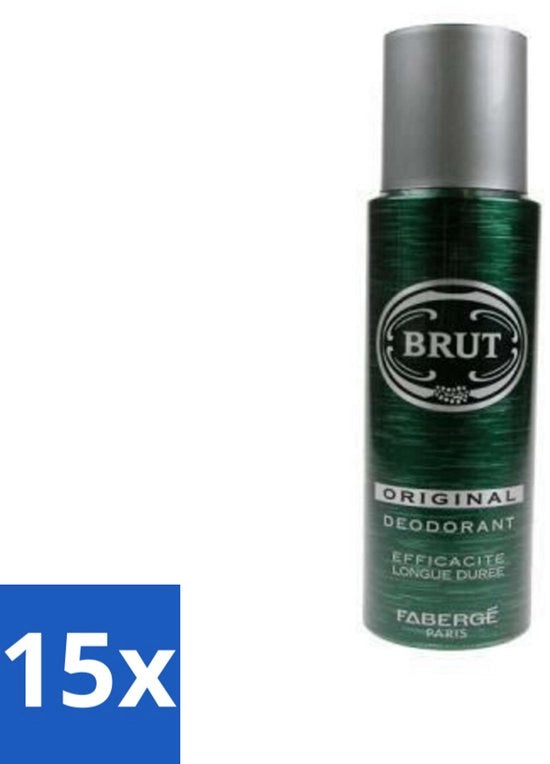15 x Deodorante Spray Originale 200 ml - Spray Deodorante - Profumo Maschile - Freschezza Lunga Durata - Umidificazione del Sudore - Profumo Classico