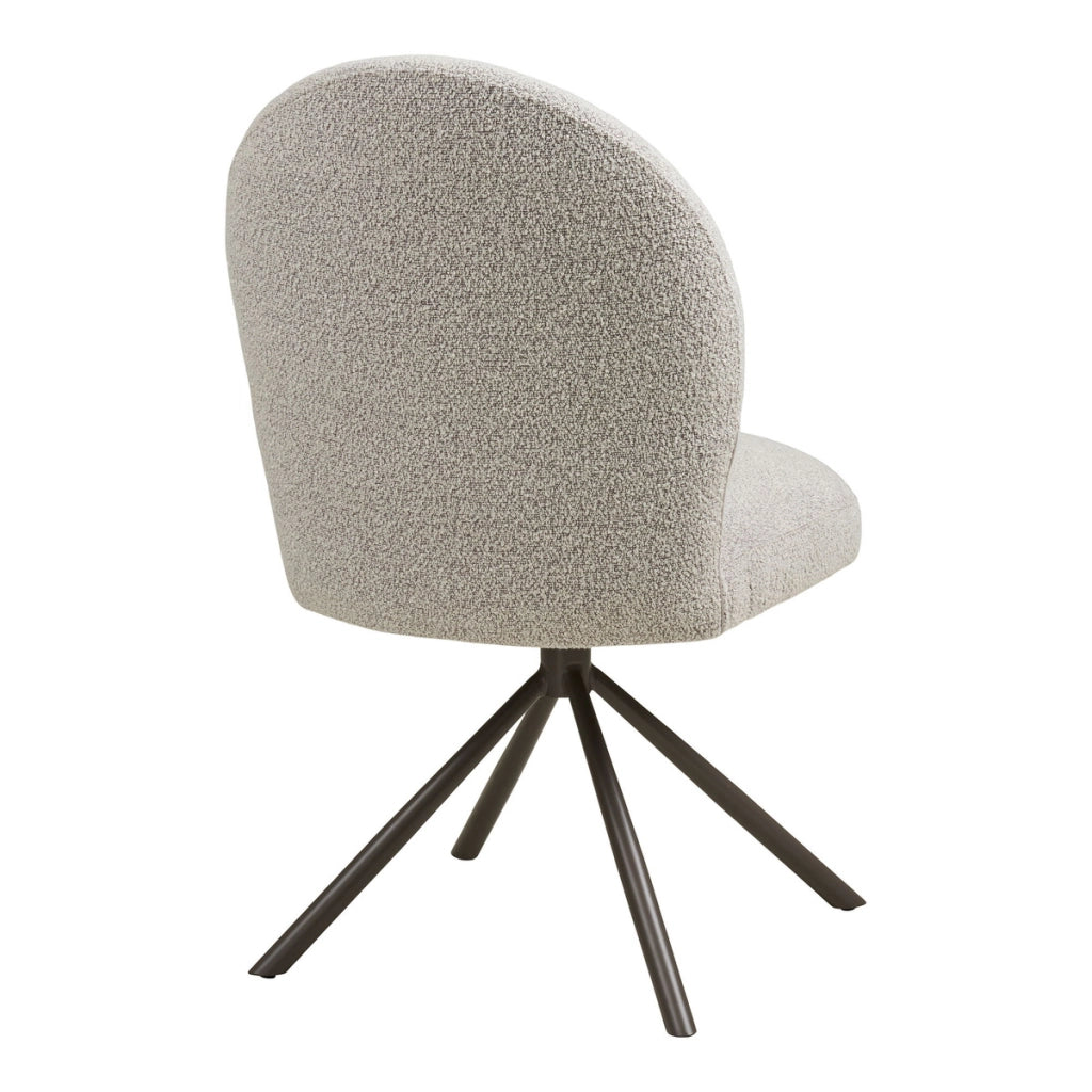 Set di 2 Sedie Lana 1, Beige, Tessuto, 63x50x91,5 cm