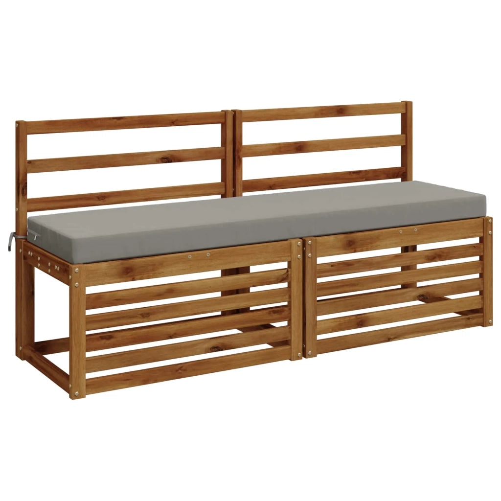 Cuscino per panchina SOEST 100% Poliestere Grigio 949872
