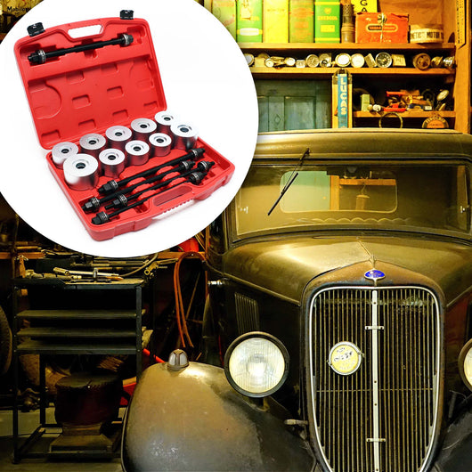 Set Estrattori per cuscinetti 27 pezzi Utensili per espulsione cuscinetti assiali