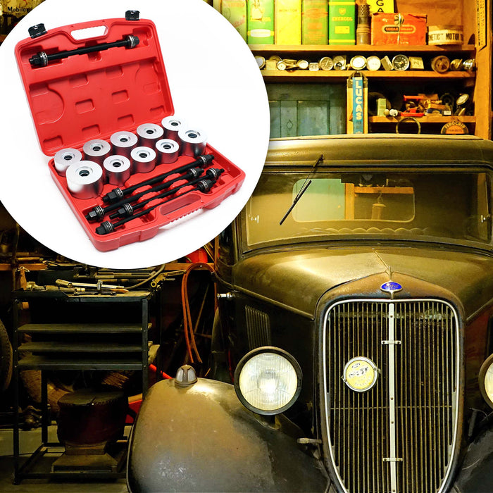 Set Estrattori per cuscinetti 27 pezzi Utensili per espulsione cuscinetti assiali